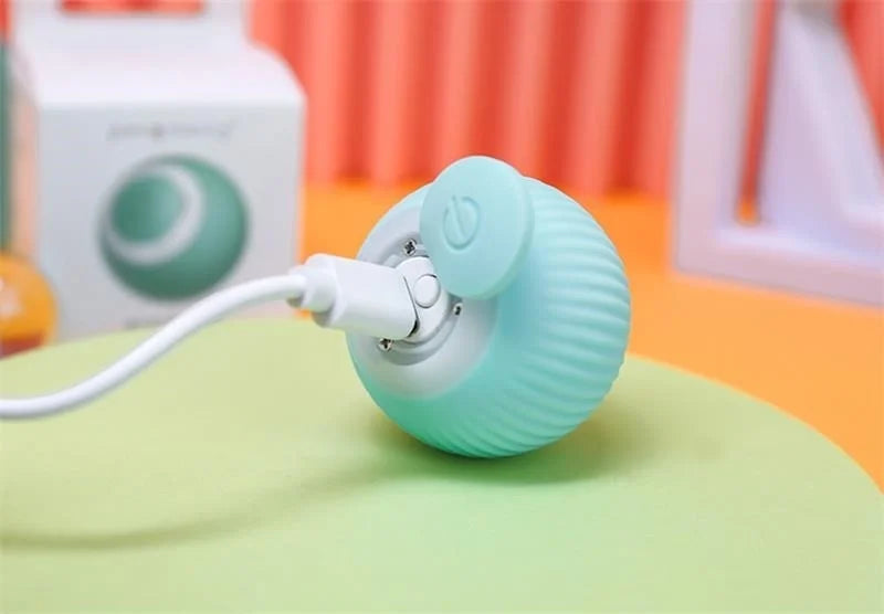 Smart Auto-Rolling Puppy & Cat Ball – Fun Interactive Pet Toy