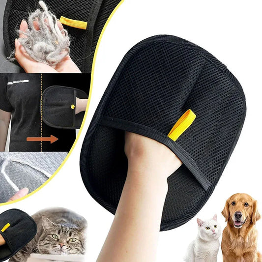 Pet Hair Removal Gloves for Carpet, Floor & Furniture